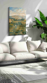 Whispers of the Tuscan Hills – landscape canvas wall art, gallery-wrapped, ready to hang