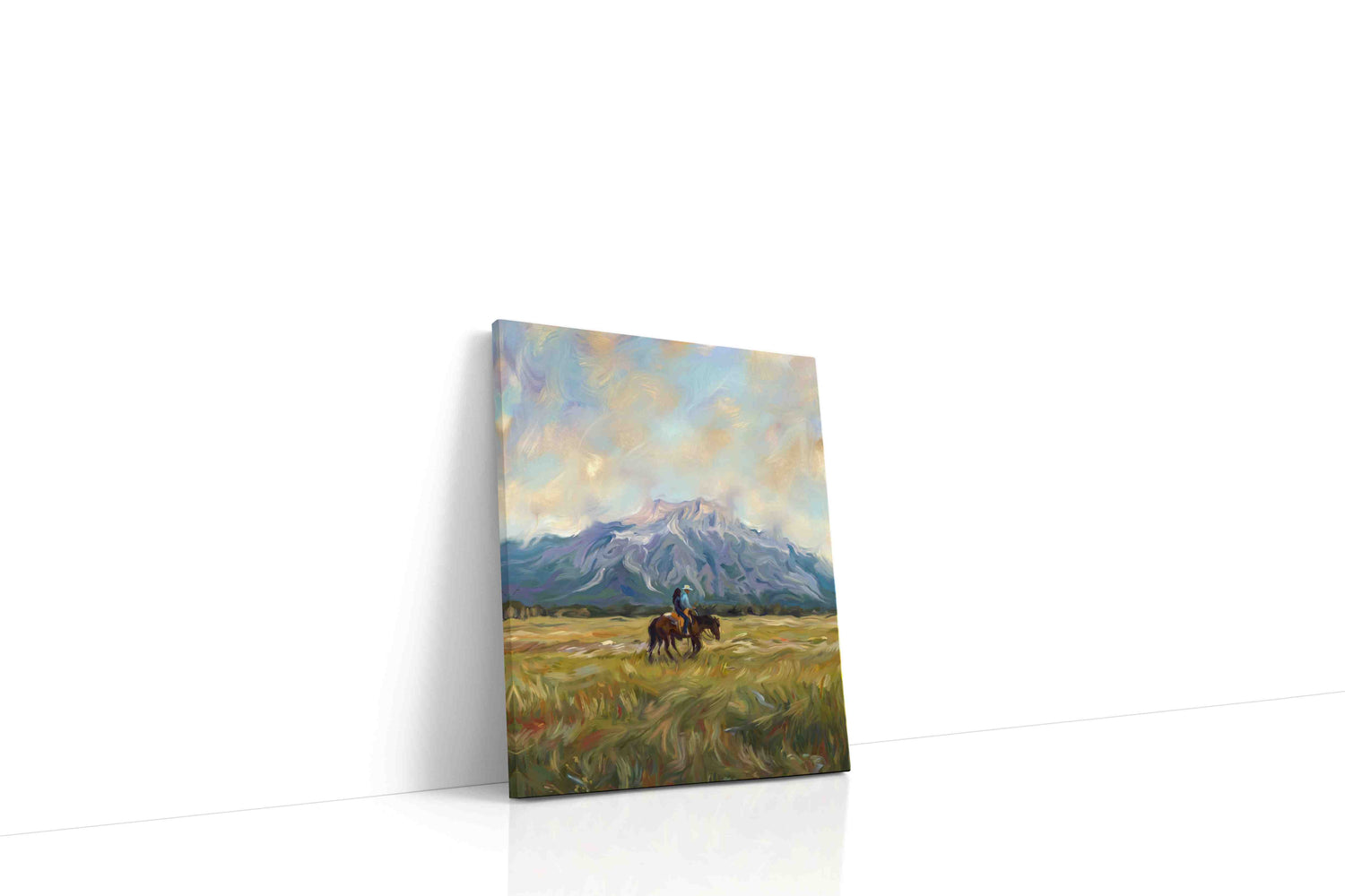 Whispers of the Wild Frontier landscape canvas print, gallery-wrapped, ready to hang