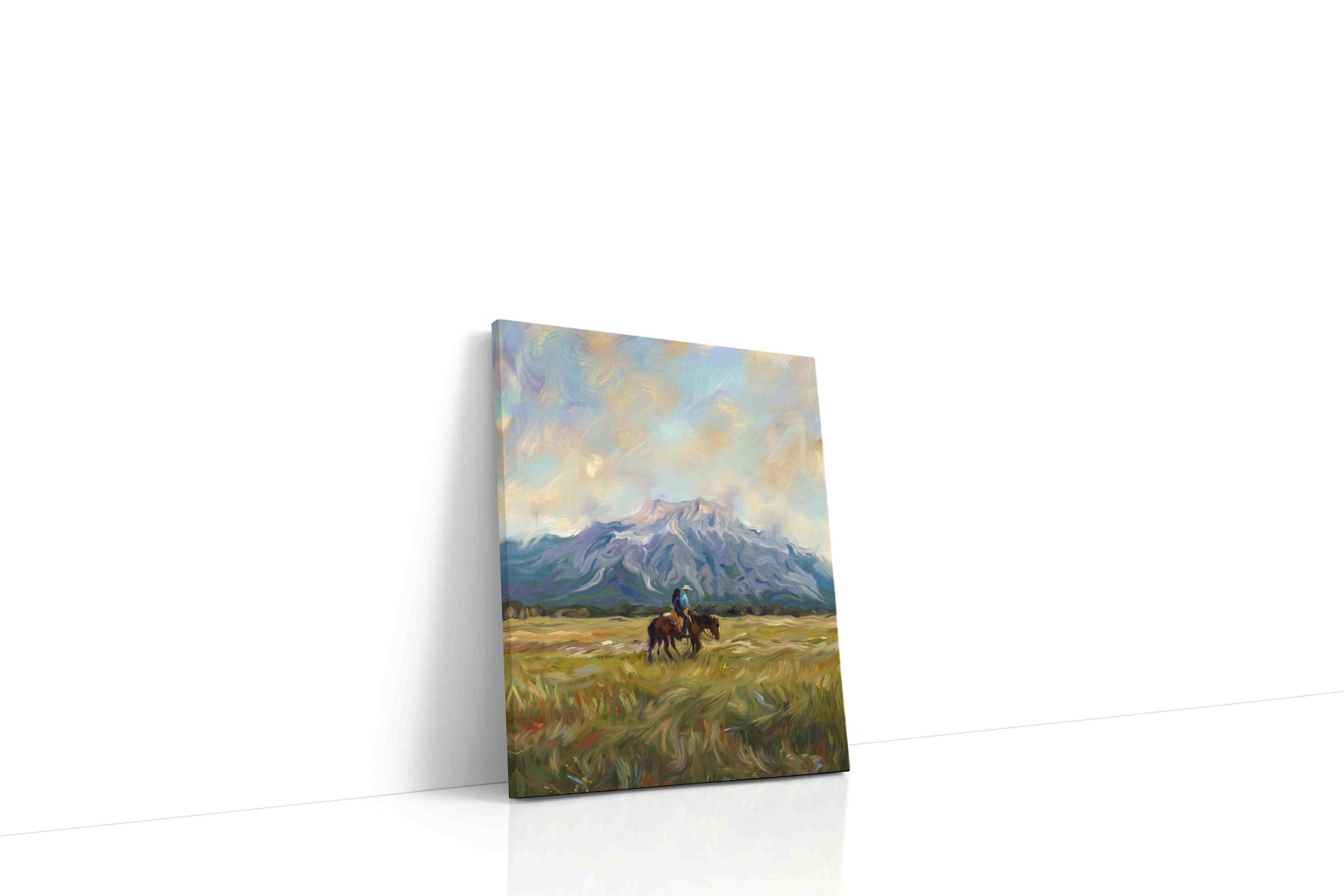 Whispers of the Wild Frontier landscape canvas print, gallery-wrapped, ready to hang