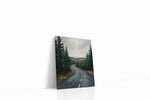 Winding Serenity landscape canvas print, gallery-wrapped, ready to hang