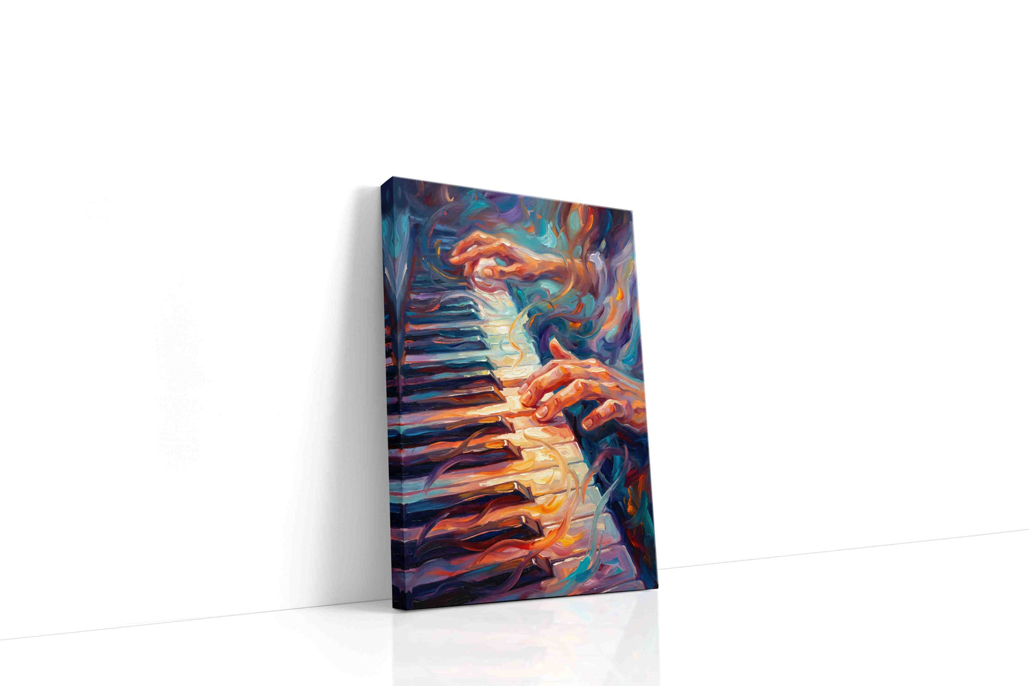 Echoes of the Soul music canvas print, gallery-wrapped, ready to hang