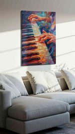 Echoes of the Soul – music canvas wall art, gallery-wrapped, ready to hang