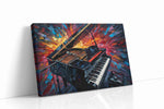 Euphonic Explosion music canvas print, gallery-wrapped, ready to hang