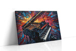 Euphonic Explosion music canvas print gallery-wrapped landscape canvas studio shot