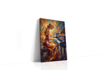 Euphony of Colors music canvas print gallery-wrapped portrait canvas studio shot