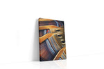 Harmonic Resonance music canvas print gallery-wrapped portrait canvas studio shot