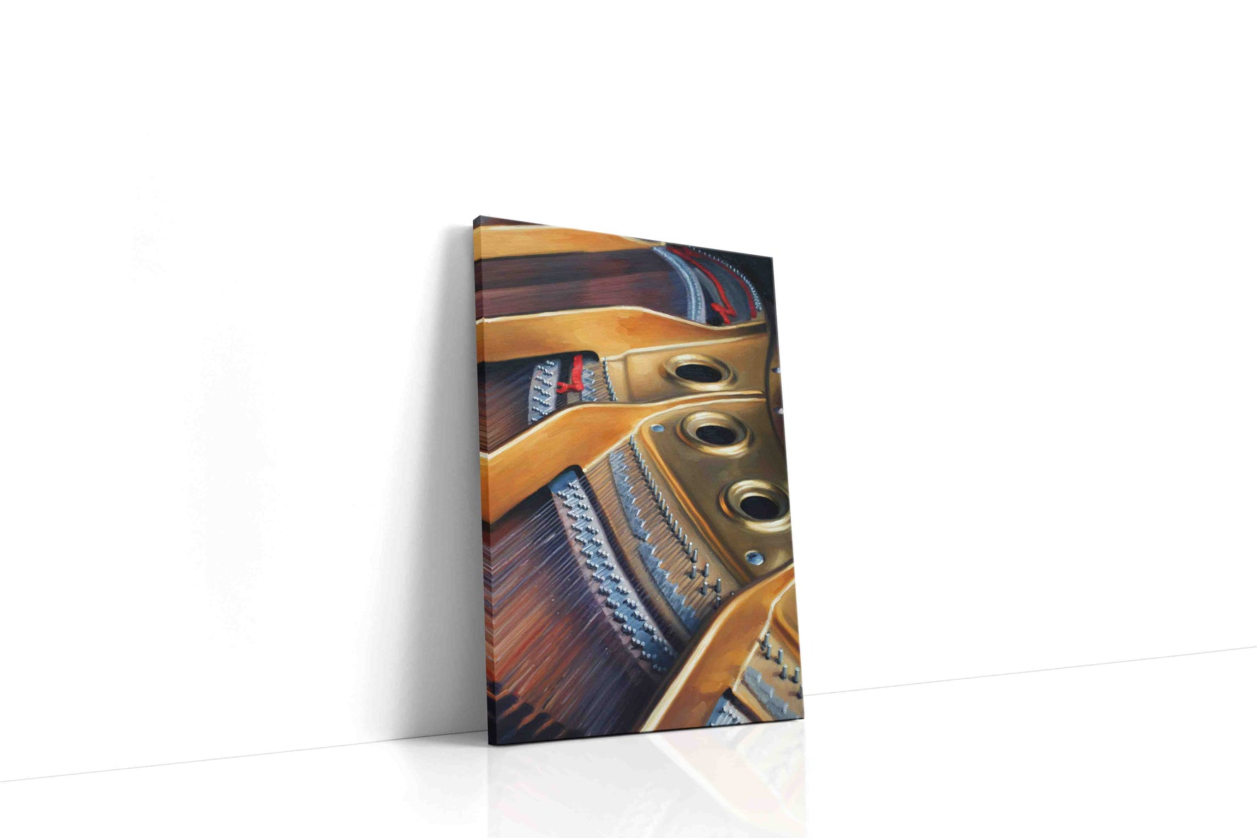 Harmonic Resonance music canvas print, gallery-wrapped, ready to hang