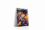 Harmonic Reverie in Brushstrokes music canvas print, gallery-wrapped, ready to hang