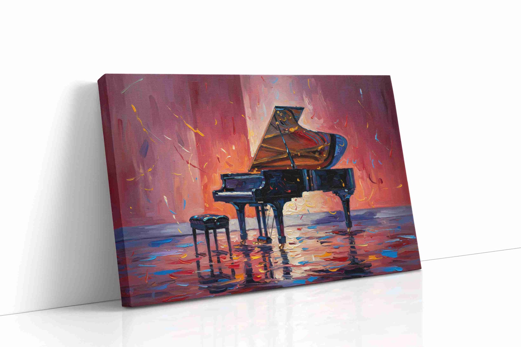 Harmonies of the Flame music canvas print, gallery-wrapped, ready to hang