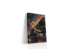 Harmonious Whirl music canvas print gallery-wrapped portrait canvas studio shot
