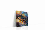 Harmony in Flames music canvas print gallery-wrapped portrait canvas studio shot