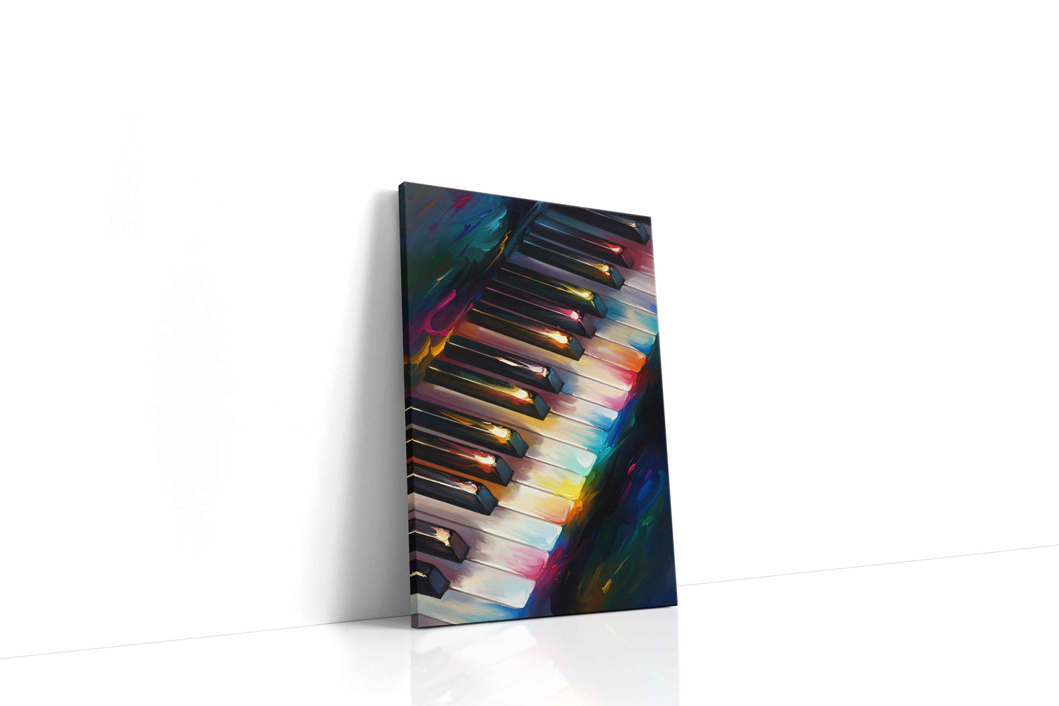 Harmony in Liquid Light music canvas print, gallery-wrapped, ready to hang