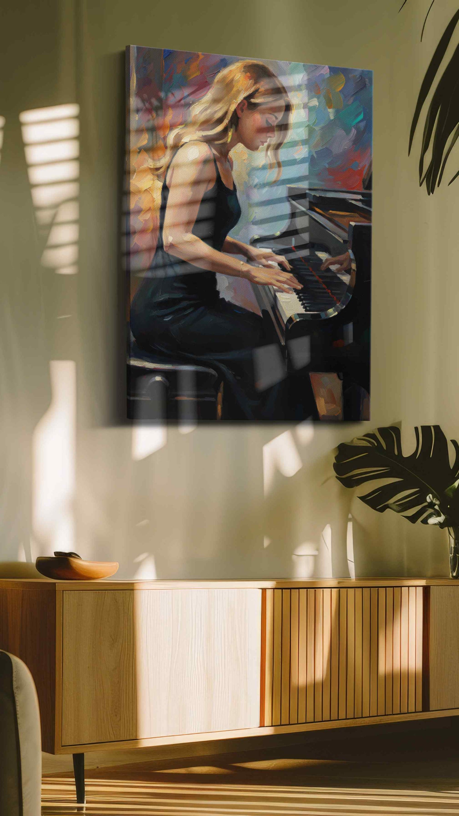 Harmony in Motion – music canvas wall art, gallery-wrapped, ready to hang