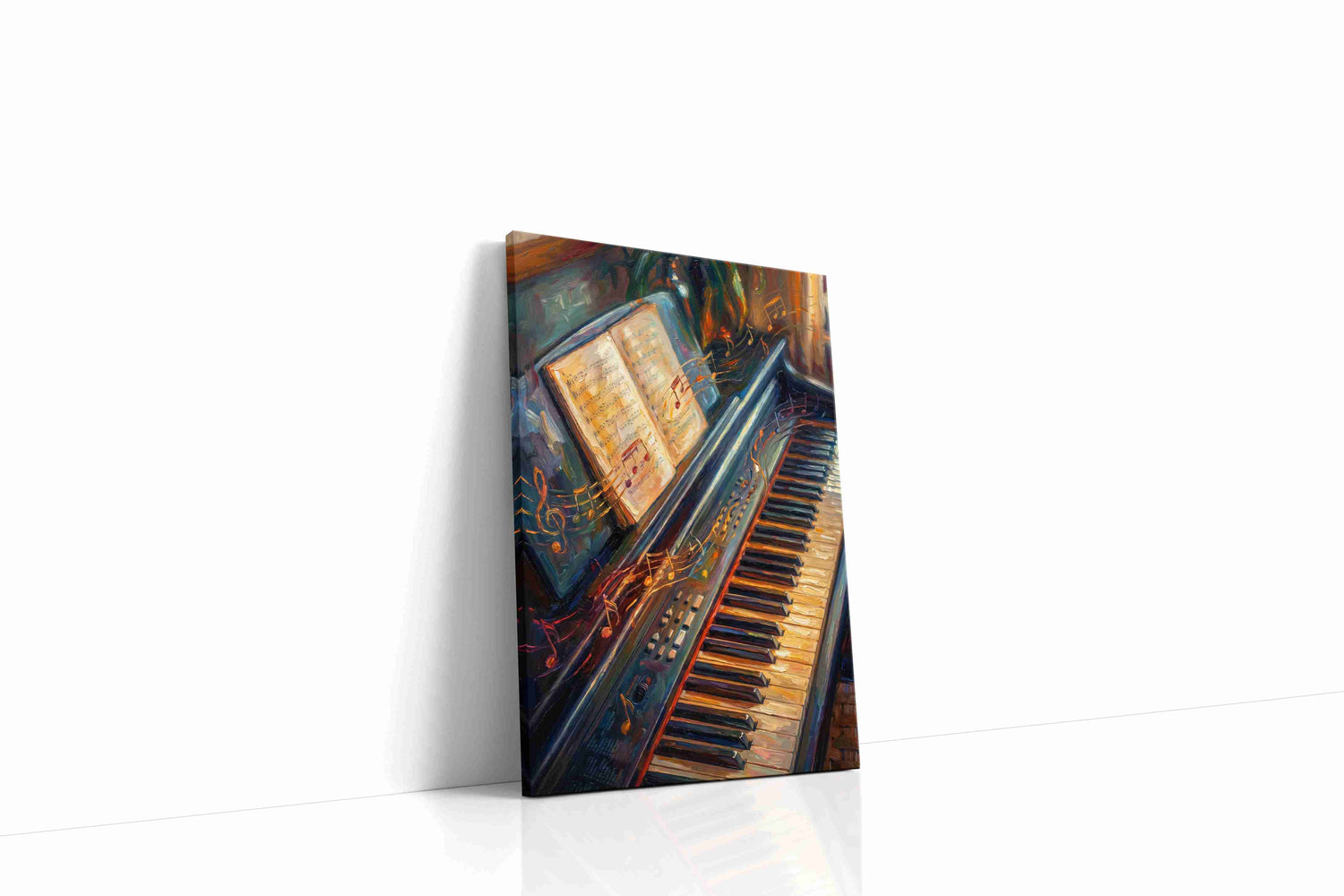 Melodies in Color music canvas print, gallery-wrapped, ready to hang