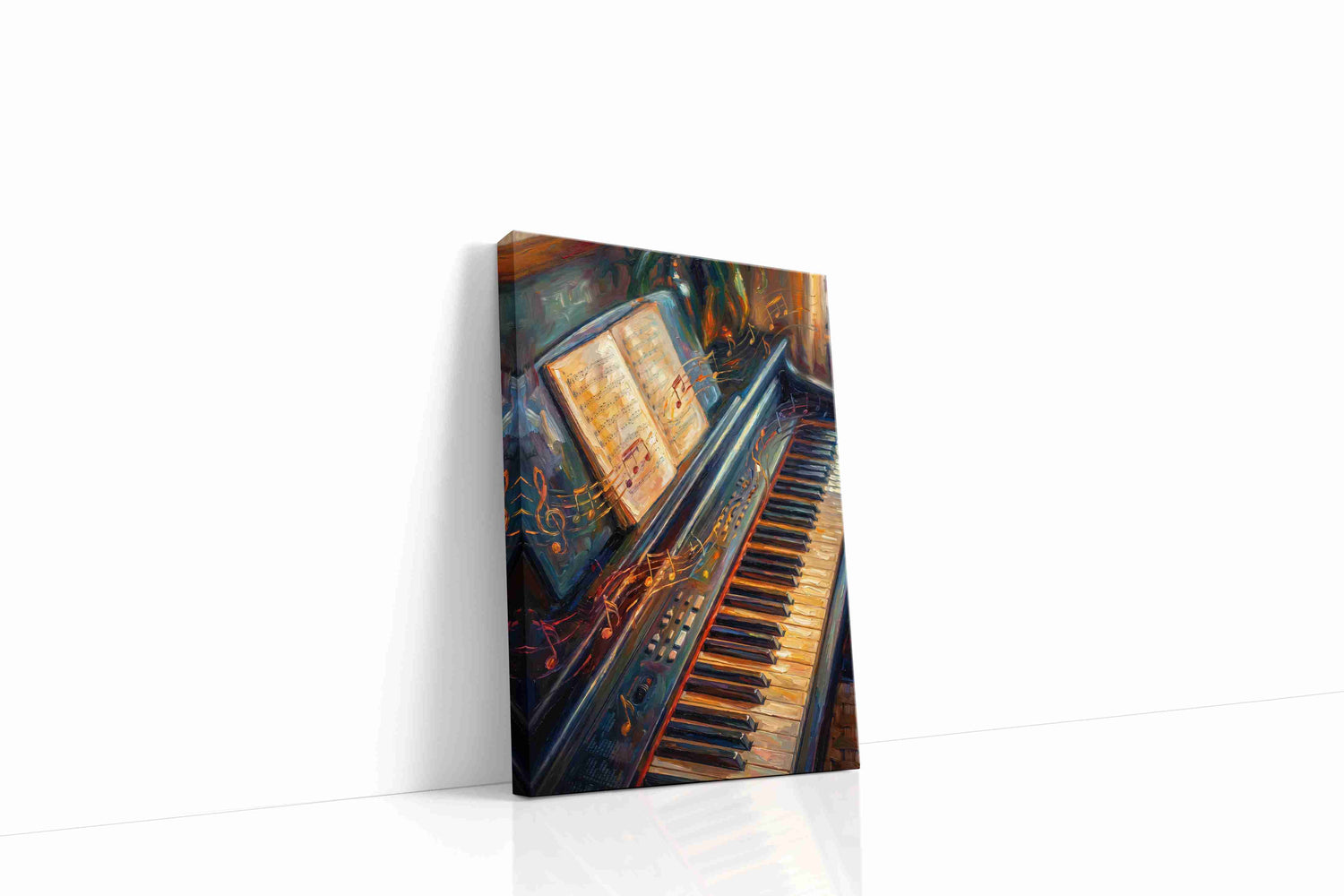 Melodies in Motion music canvas print, gallery-wrapped, ready to hang