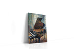 Melodies in Motion II music canvas print gallery-wrapped portrait canvas studio shot