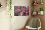Melody in Motion music canvas print in a living room scene
