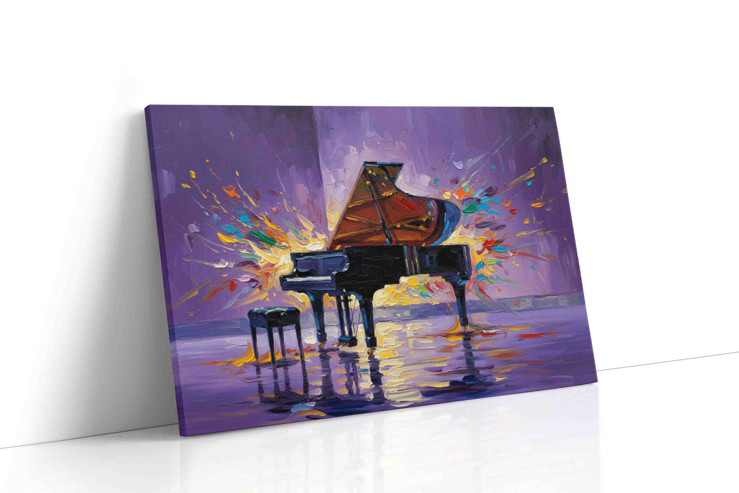 Melody in Motion II music canvas print, gallery-wrapped, ready to hang