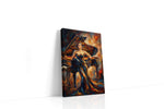 Melody of Fire and Elegance music canvas print, gallery-wrapped, ready to hang