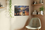 Melody of the Night – music canvas wall art, gallery-wrapped, ready to hang