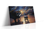 Melody of the Night music canvas print gallery-wrapped landscape canvas studio shot