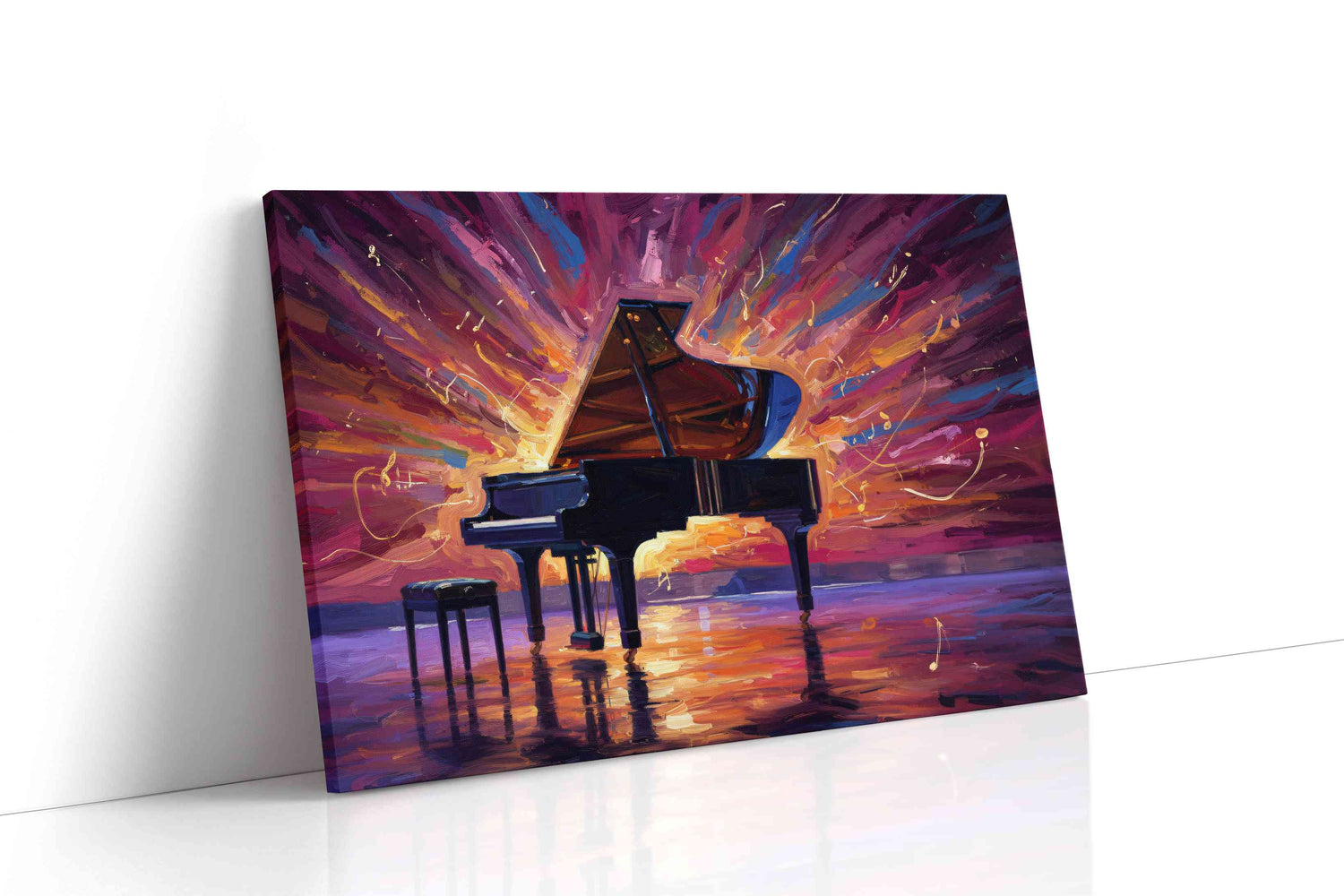 Symphony in Color music canvas print, gallery-wrapped, ready to hang