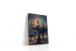 Symphony in Silhouette music canvas print gallery-wrapped portrait canvas studio shot