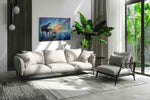 Symphony of Color music canvas print, on wall, lifestyle preview