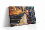 Symphony of Colors III music canvas print, gallery-wrapped, ready to hang