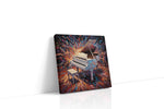 Symphony of Colors VI music canvas print gallery-wrapped square canvas studio shot