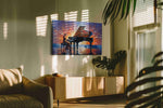 Symphony of Fire music canvas print, on wall, lifestyle preview