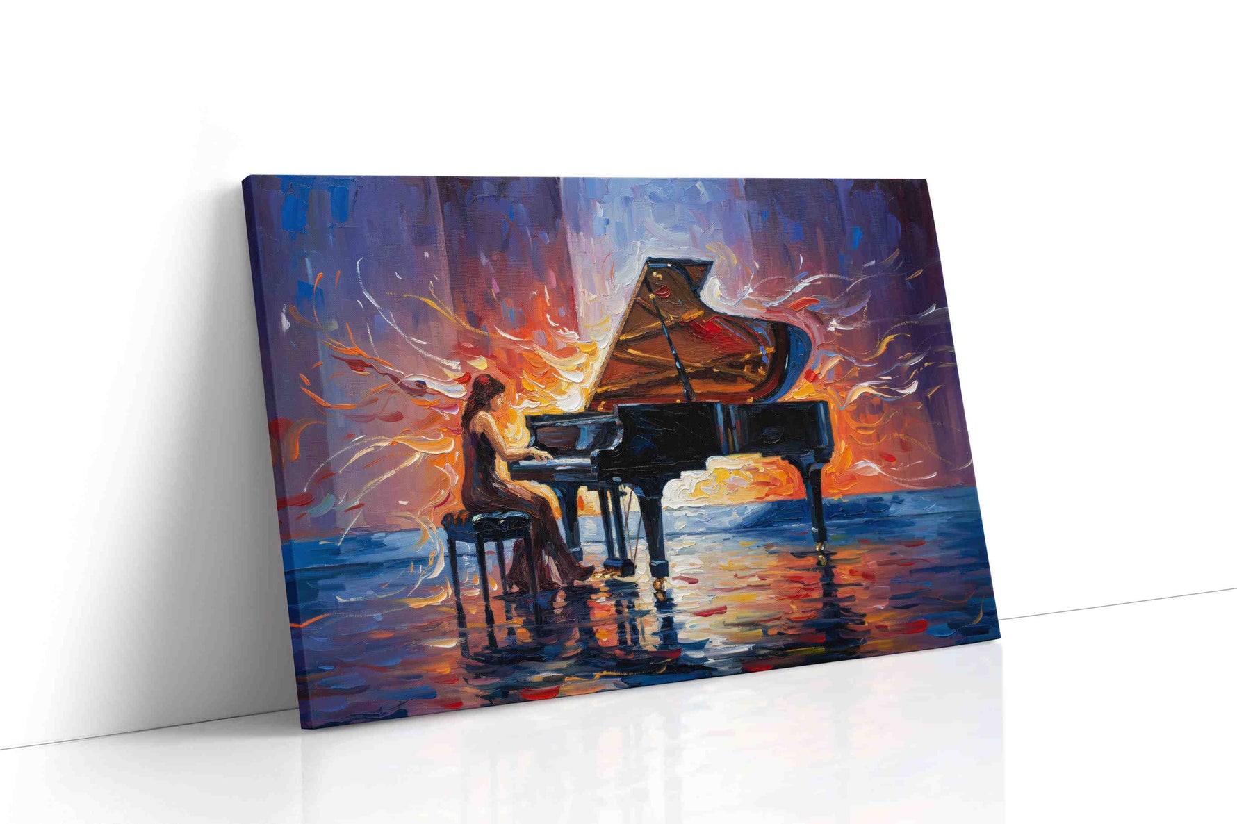Symphony of Fire music canvas print, gallery-wrapped, ready to hang