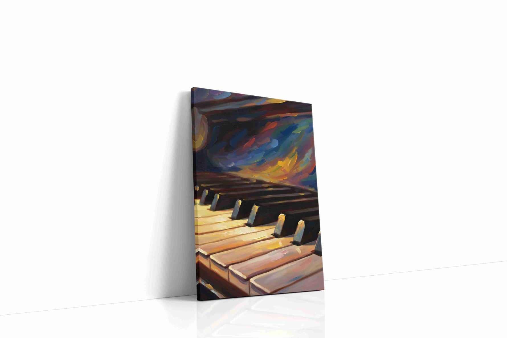 Symphony of Light music canvas print, gallery-wrapped, ready to hang