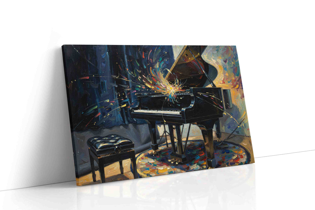 Symphony of Stardust music canvas print, gallery-wrapped, ready to hang