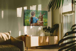 Embrace of the Wild animals canvas print, on wall, lifestyle preview