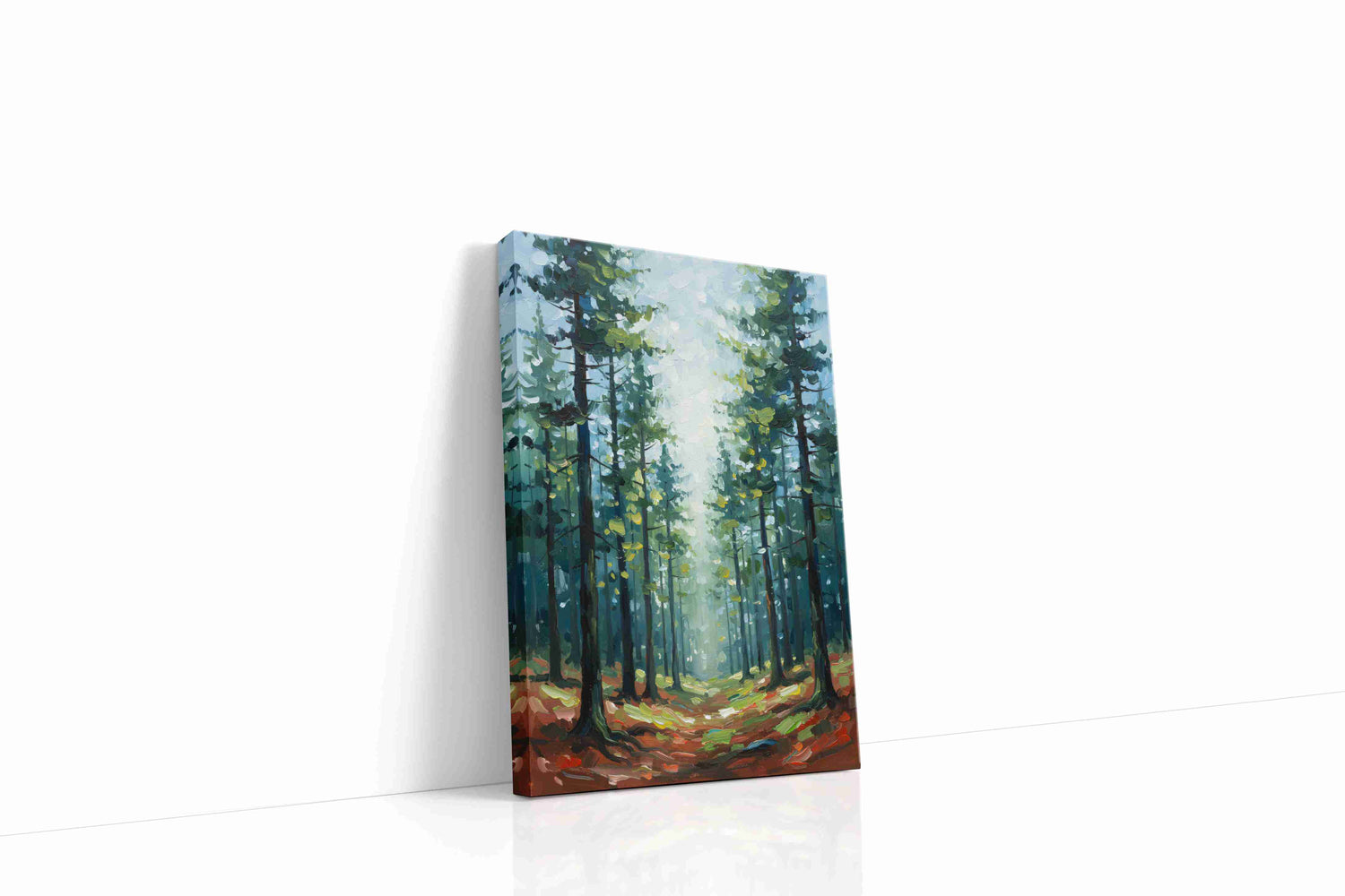 Enchanted Forest Pathway landscape canvas print, gallery-wrapped, ready to hang