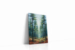 Enchanted Forest Pathway landscape canvas print gallery-wrapped portrait canvas studio shot