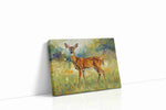 Graceful Meadow Serenade animals canvas print gallery-wrapped landscape canvas studio shot
