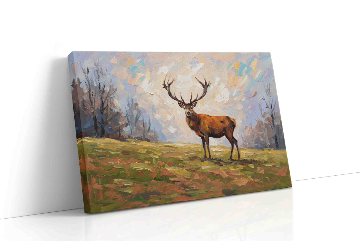 Majestic Wilderness Sentinel animals canvas print gallery-wrapped landscape canvas studio shot