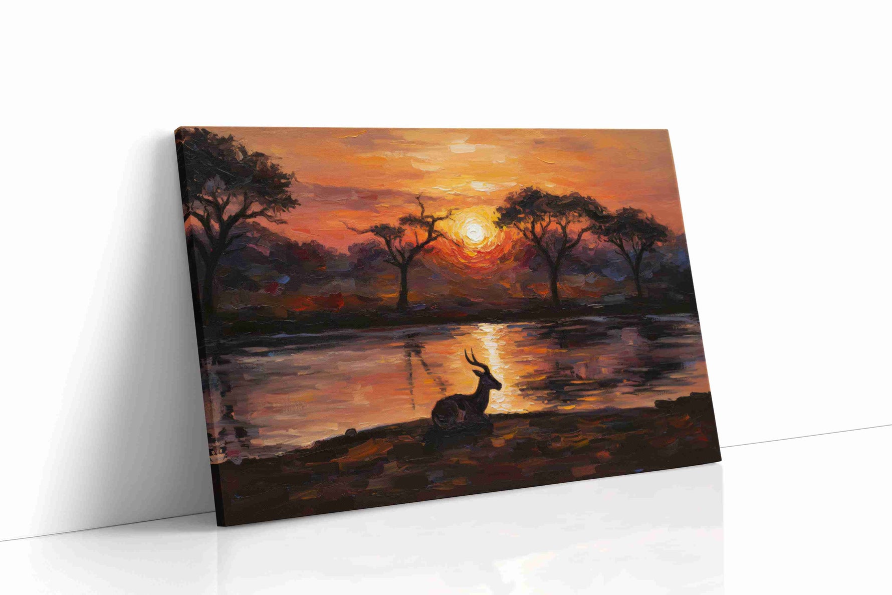 Serenade of the Savannah landscape canvas print, gallery-wrapped, ready to hang