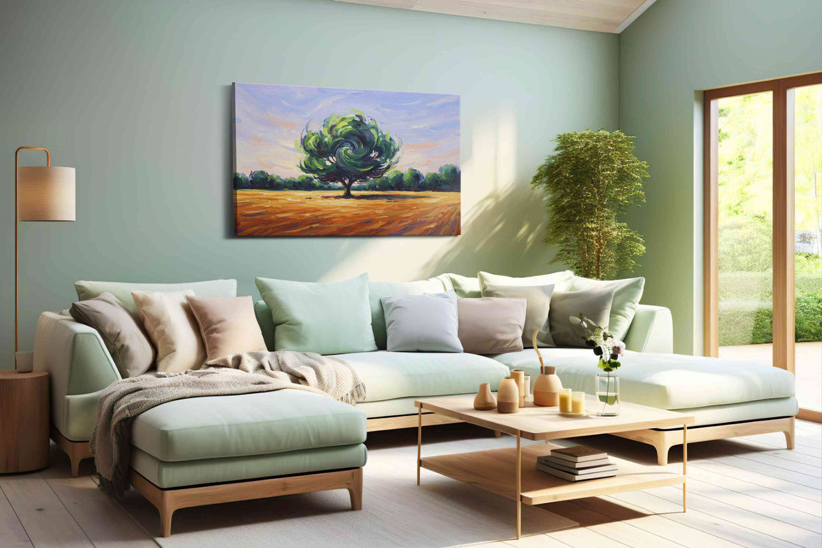 Whirlwind Grove – landscape canvas wall art, gallery-wrapped, ready to hang