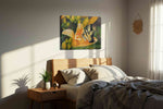 Whisper of the Butterfly Bloom – floral canvas wall art, gallery-wrapped, ready to hang