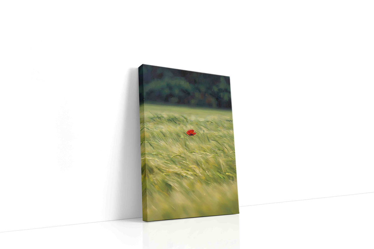 Whisper of the Meadow nature canvas print gallery-wrapped portrait canvas studio shot