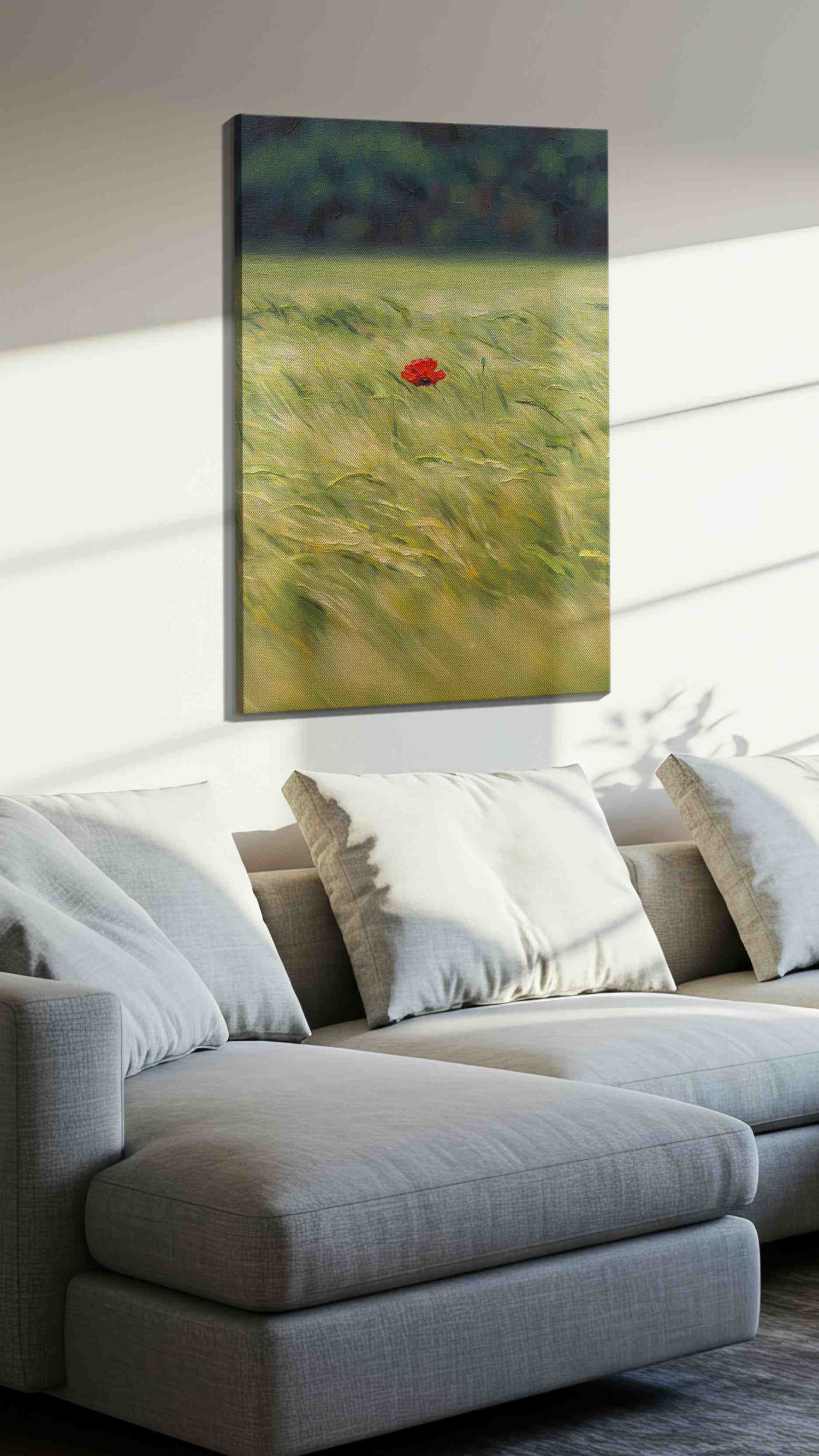 Whisper of the Meadow – nature canvas wall art, gallery-wrapped, ready to hang