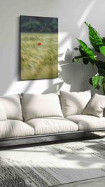 Whisper of the Meadow nature canvas print, on wall, lifestyle preview