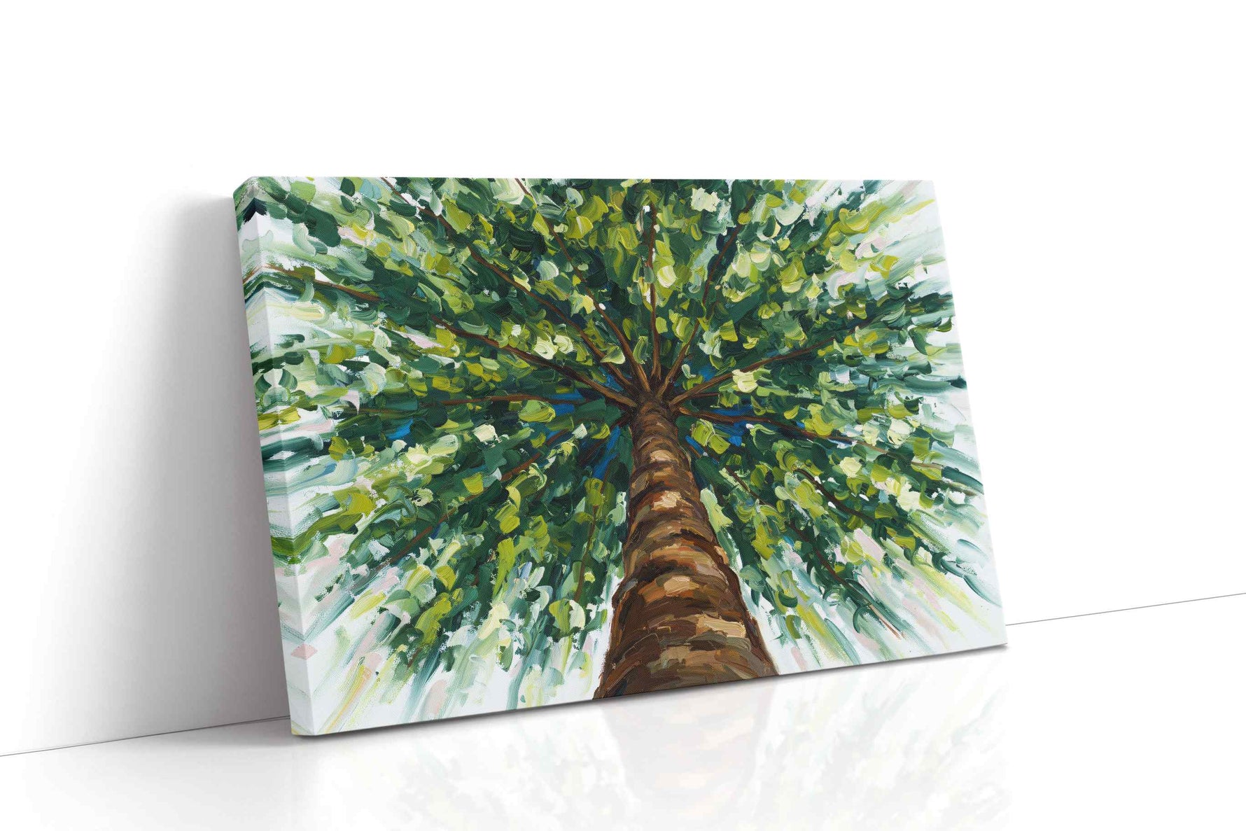 Whispering Canopy nature canvas print gallery-wrapped landscape canvas studio shot