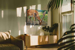 Whispering Meadow Elegance – animals canvas wall art, gallery-wrapped, ready to hang