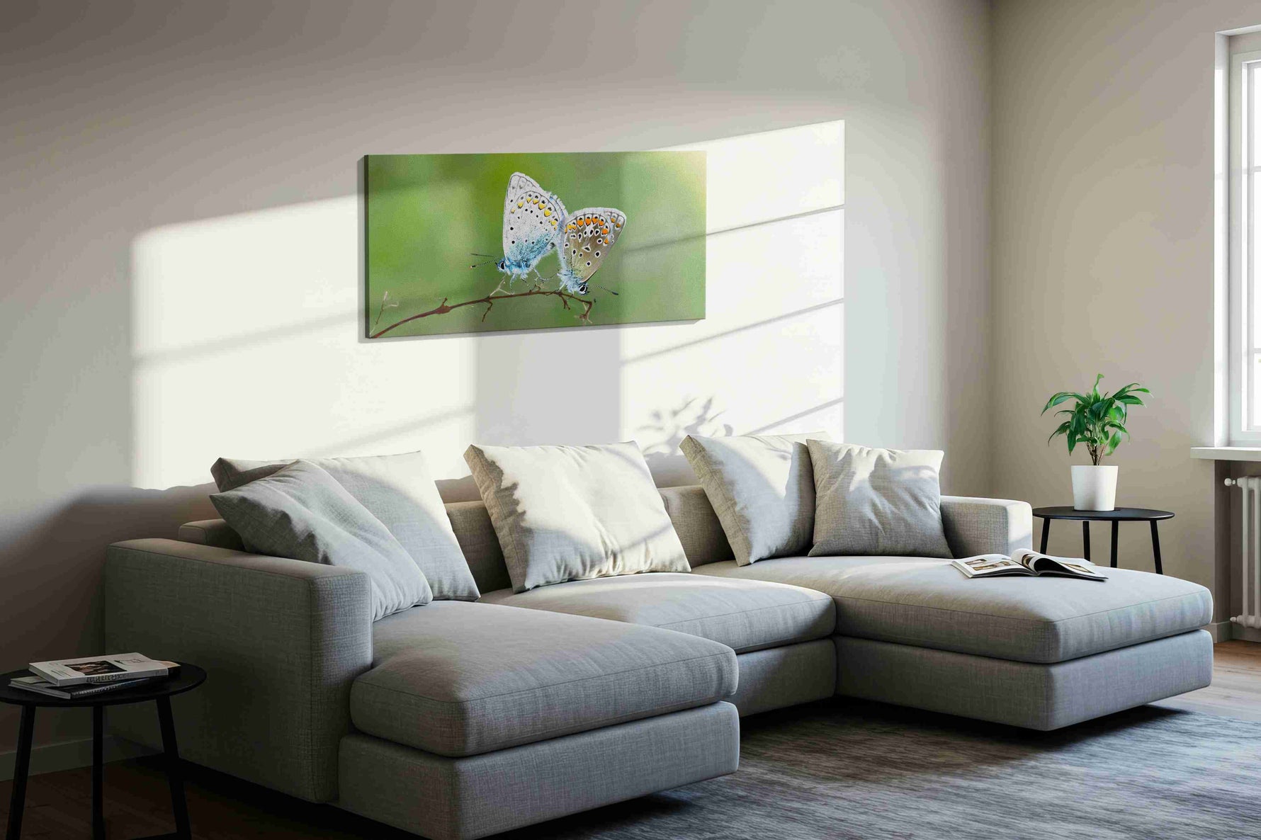Whispers of Delicate Wings – nature canvas wall art, gallery-wrapped, ready to hang