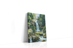 Whispers of Serene Falls landscape canvas print, gallery-wrapped, ready to hang