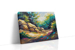 Whispers of Sunlit Glade landscape canvas print, gallery-wrapped, ready to hang